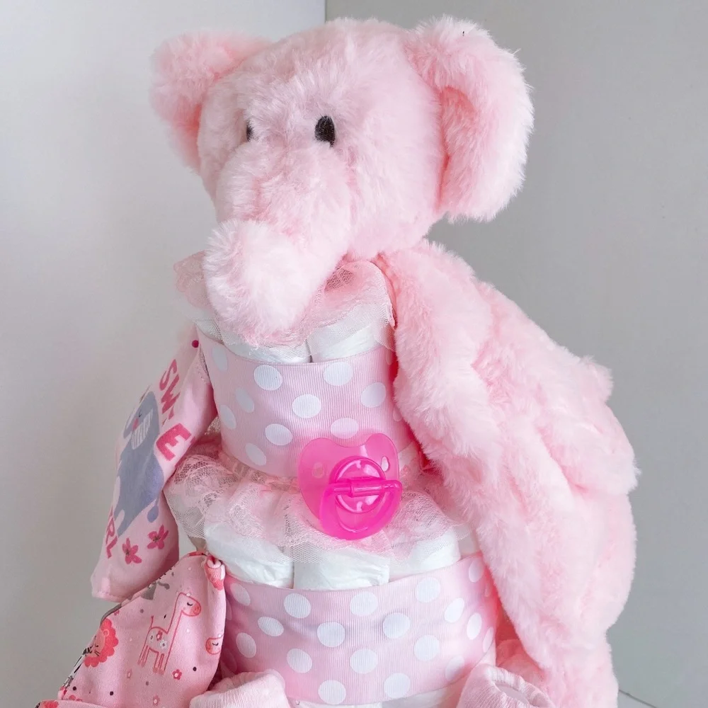 Elephant Diaper Cake